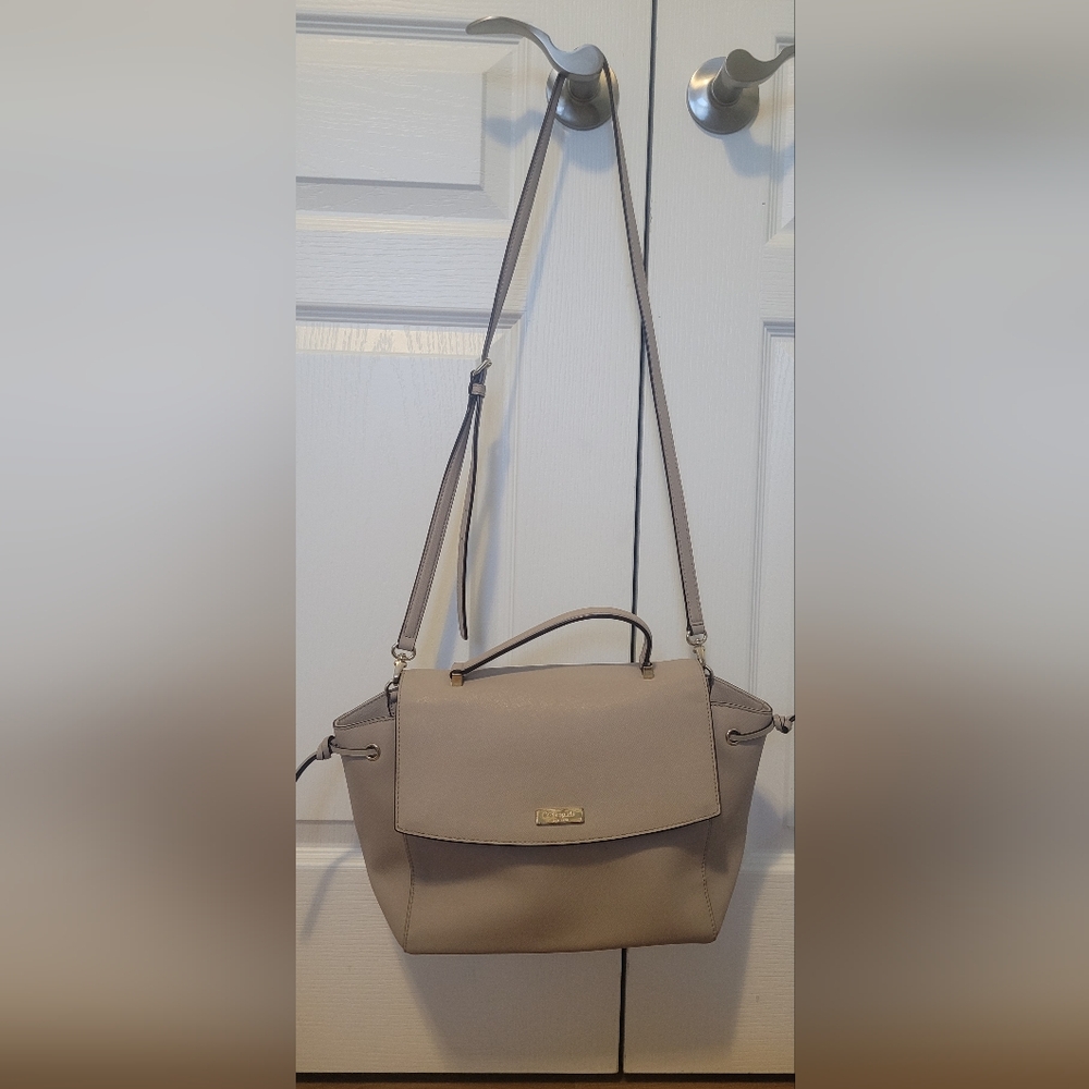 kate spade Taupe Shoulder Bag with Top Handle
